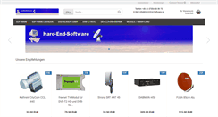 Desktop Screenshot of hard-end-software.de