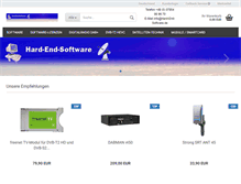 Tablet Screenshot of hard-end-software.de